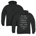 AC/DC Struck Back Print Zipper Mens Hoodie Black T-Shirts, Sweatshirt | CiraTrend.com (Image 1)