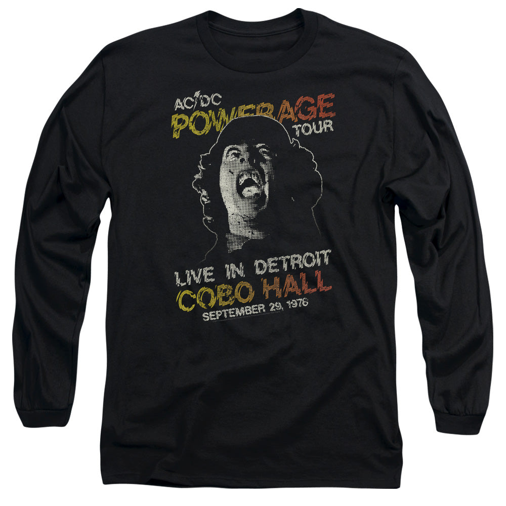 ACDC Powerage Tour Mens Long Sleeve Shirt Black Hoodie, Sweatshirt | CiraTrend.com (Image 1)