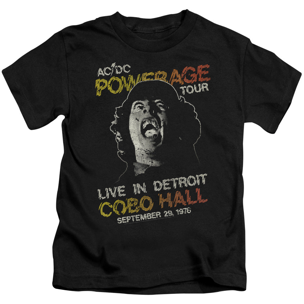 AC/DC Powerage Tour Juvenile Kids Youth T Shirt Black Hoodie, Sweatshirt | CiraTrend.com