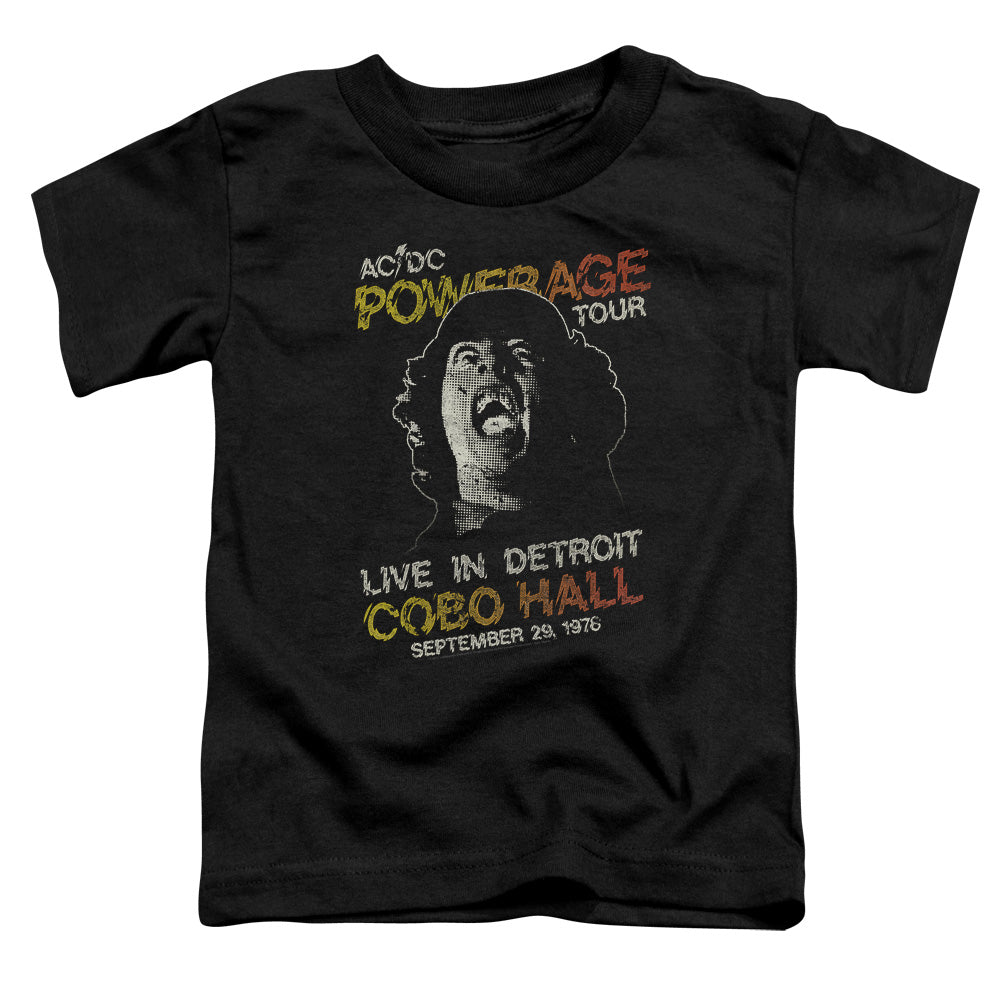 AC/DC Powerage Tour Toddler Kids Youth T Shirt Black Hoodie, Sweatshirt | CiraTrend.com