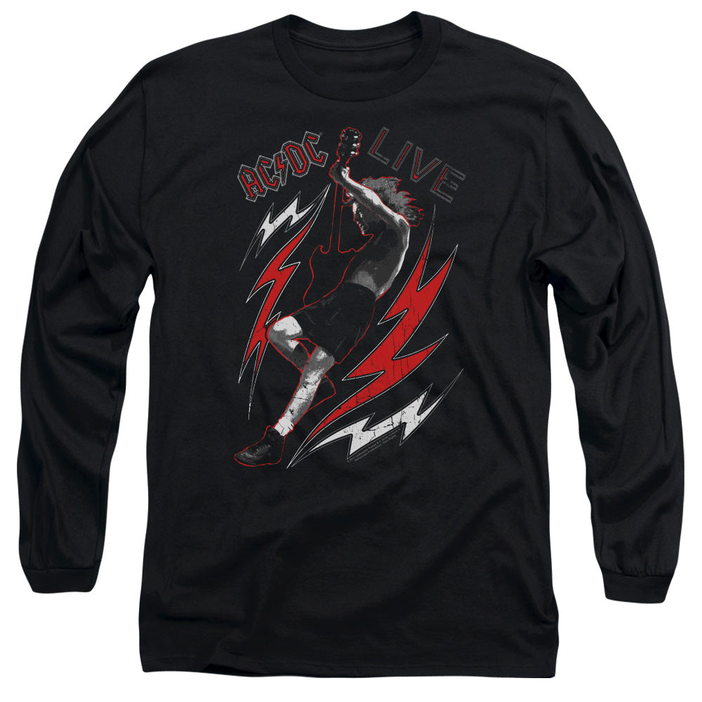 AC/DC Live Mens Long Sleeve Shirt Black Hoodie, Sweatshirt | CiraTrend.com