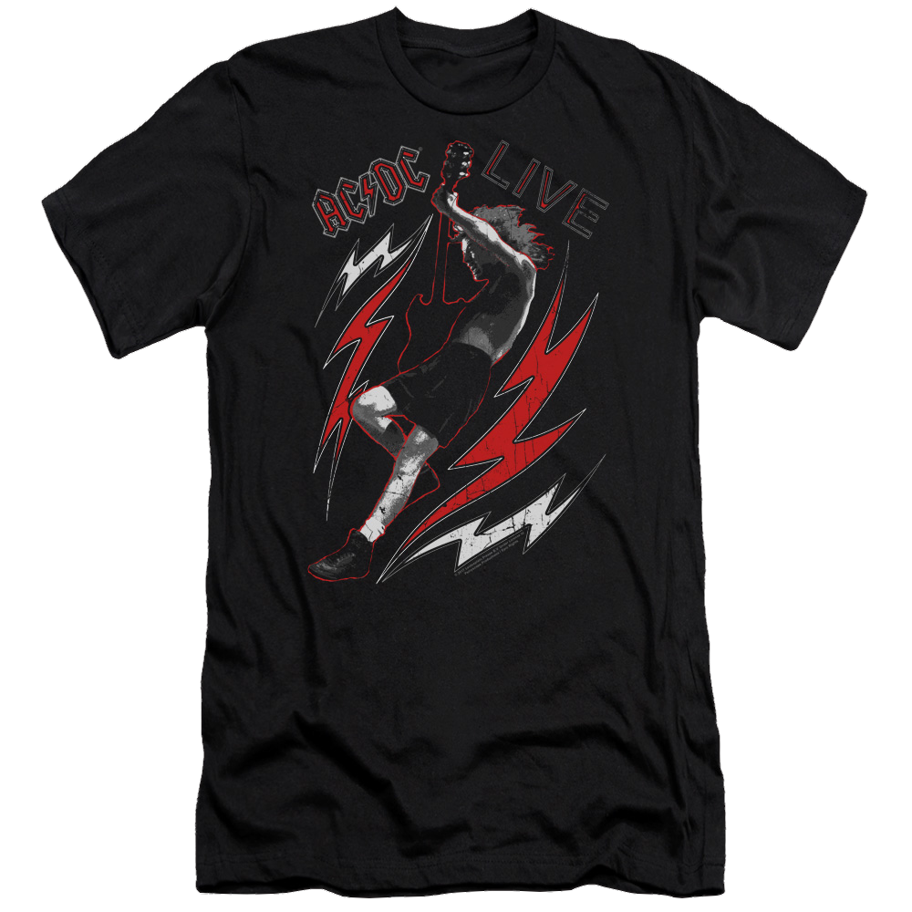 AC/DC Live - Men's Premium Slim Fit T-Shirt Hoodie, Sweatshirt | CiraTrend.com