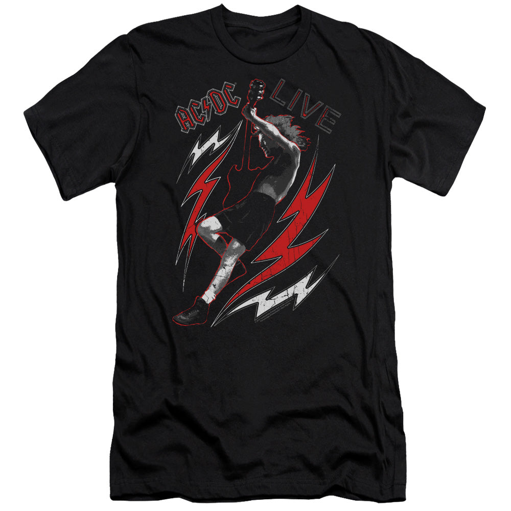 ACDC Live Hbo Premium Bella Canvas Slim Fit Mens T Shirt Black Hoodie, Sweatshirt | CiraTrend.com (Image 2)