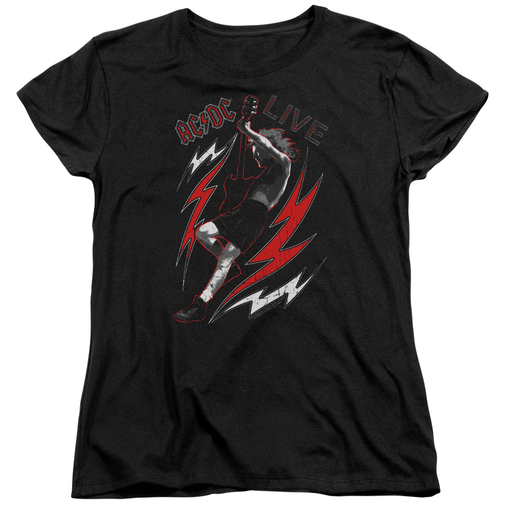 AC/DC Live Womens T Shirt Black Hoodie, Sweatshirt | CiraTrend.com