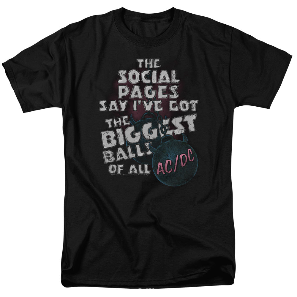 Acdc Big Balls Mens T Shirt Black Hoodie, Sweatshirt | CiraTrend.com
