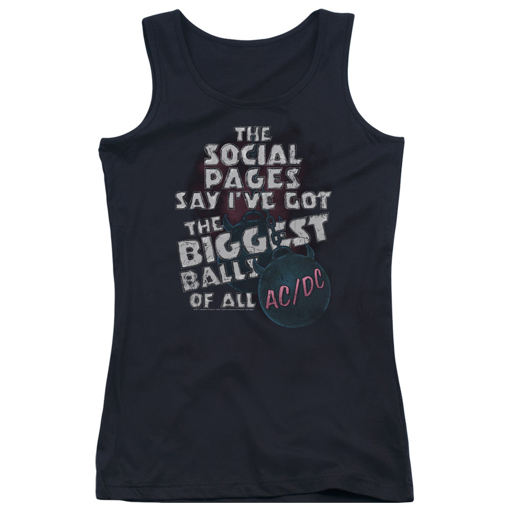 AC/DC Big Balls Womens Tank Top Shirt Black Hoodie, Sweatshirt | CiraTrend.com