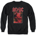 AC/DC Horns Mens Crewneck Sweatshirt Black T-Shirts, Hoodie | CiraTrend.com