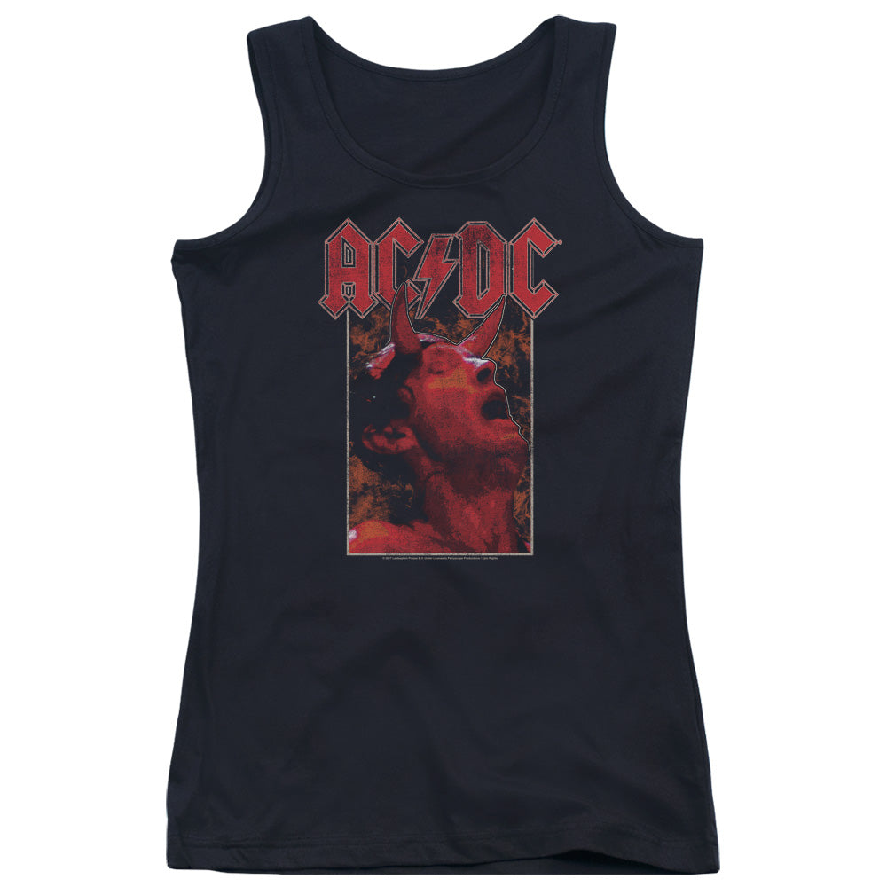 AC/DC Horns Womens Tank Top Shirt Black Hoodie, Sweatshirt | CiraTrend.com