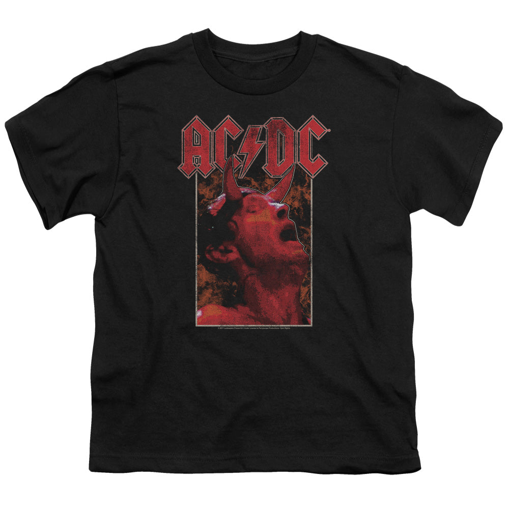 AC/DC Horns Kids Youth T Shirt Black Hoodie, Sweatshirt | CiraTrend.com