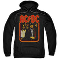 AC/DC Group Distressed Mens Hoodie Black T-Shirts, Sweatshirt | CiraTrend.com
