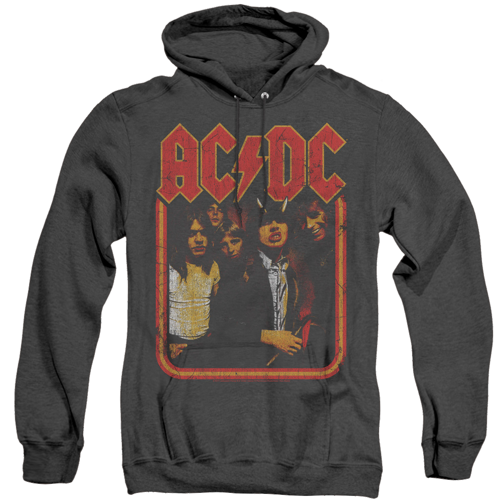 Acdc Group Distressed - Heather Pullover Hoodie T-Shirts, Sweatshirt | CiraTrend.com