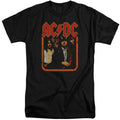 ACDC Group Distressed Mens Tall T Shirt Black Hoodie, Sweatshirt | CiraTrend.com