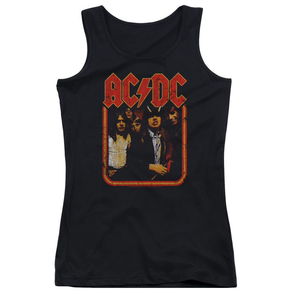 AC DC Group Distressed Tank Top Shirt Black T-Shirts, Hoodie, Sweatshirt