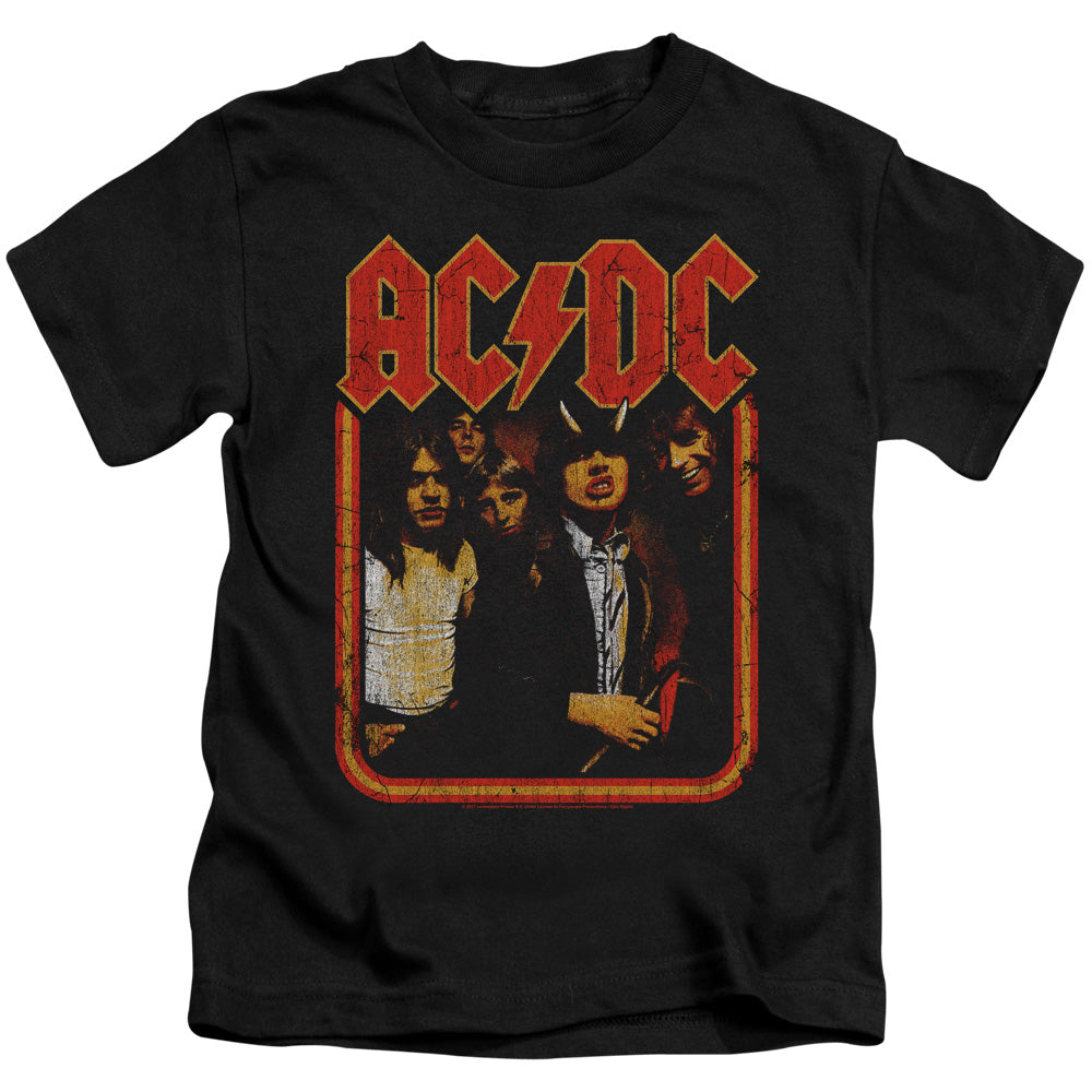 AC/DC Group Distressed Juvenile Kids Youth T Shirt Black Hoodie, Sweatshirt | CiraTrend.com