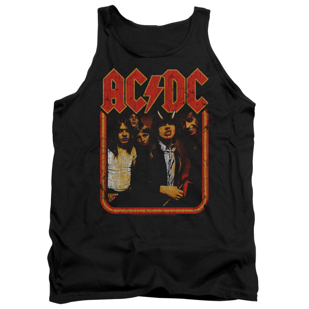 AC/DC Group Distressed Mens Tank Top Shirt Black Hoodie, Sweatshirt | CiraTrend.com