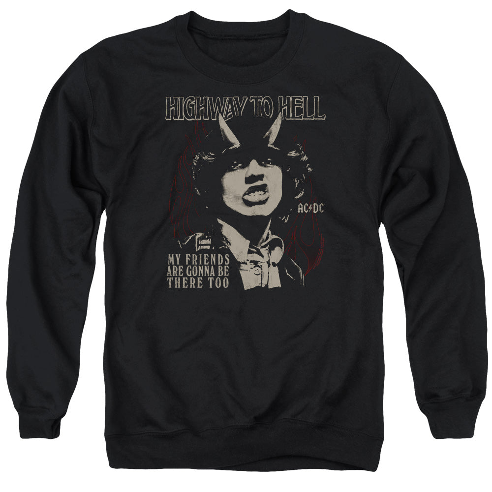 AC/DC My Friends Mens Crewneck Sweatshirt Black T-Shirts, Hoodie | CiraTrend.com