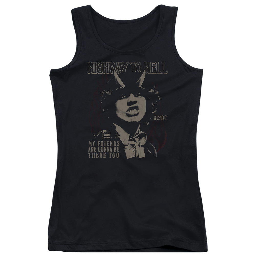 AC/DC My Friends Womens Tank Top Shirt Black Hoodie, Sweatshirt | CiraTrend.com