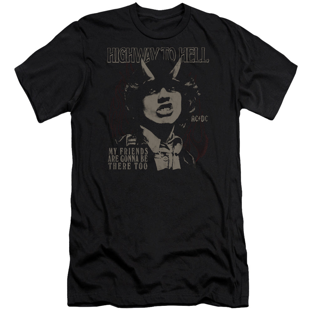 ACDC My Friends Hbo Premium Bella Canvas Slim Fit Mens T Shirt Black Hoodie, Sweatshirt | CiraTrend.com (Image 1)