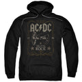 AC/DC Rock Label Mens Hoodie Black T-Shirts, Sweatshirt | CiraTrend.com
