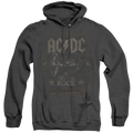 Acdc Rock Label - Heather Pullover Hoodie T-Shirts, Sweatshirt | CiraTrend.com