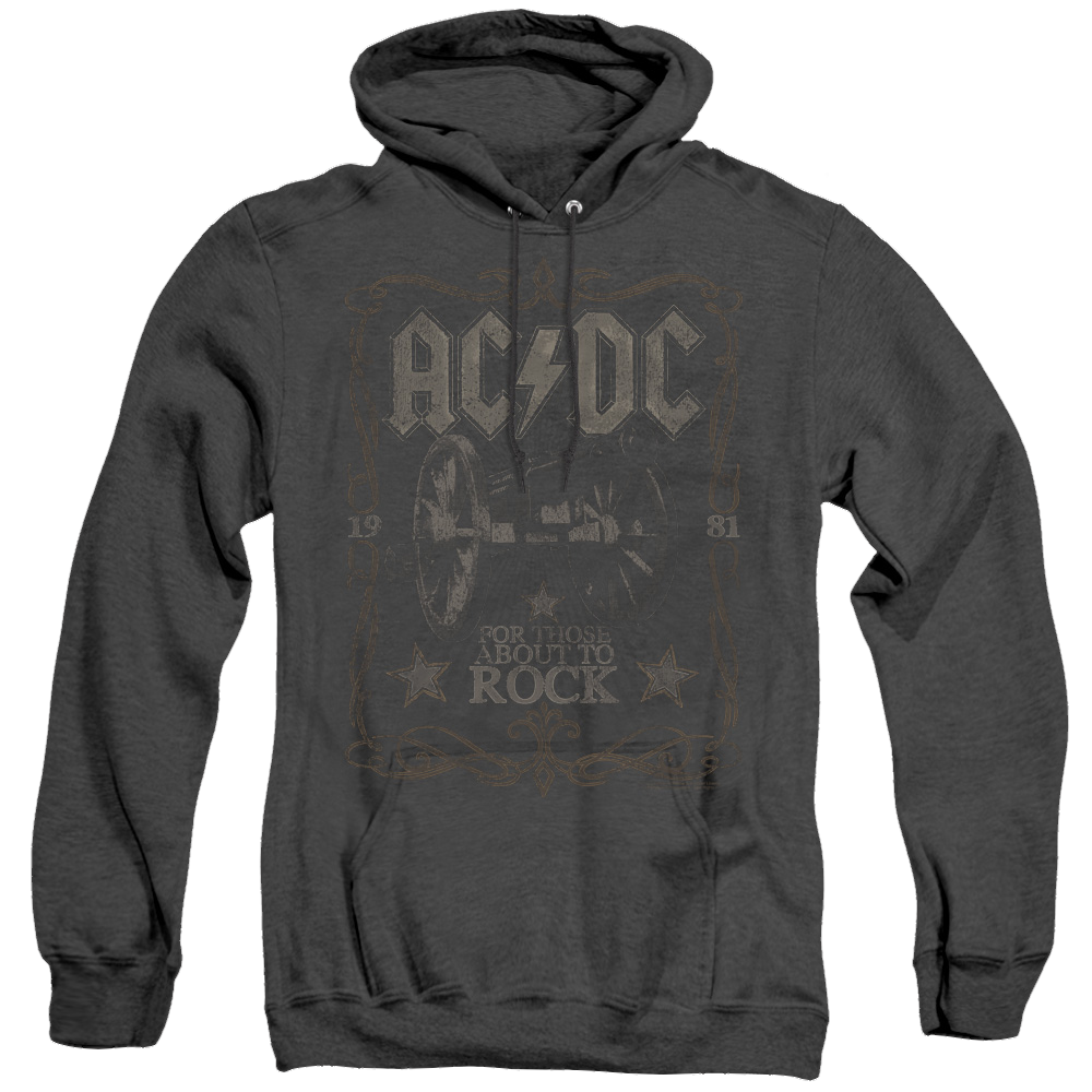 Acdc Rock Label - Heather Pullover Hoodie T-Shirts, Sweatshirt | CiraTrend.com
