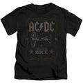 AC/DC Rock Label Juvenile Kids Youth T Shirt Black Hoodie, Sweatshirt | CiraTrend.com