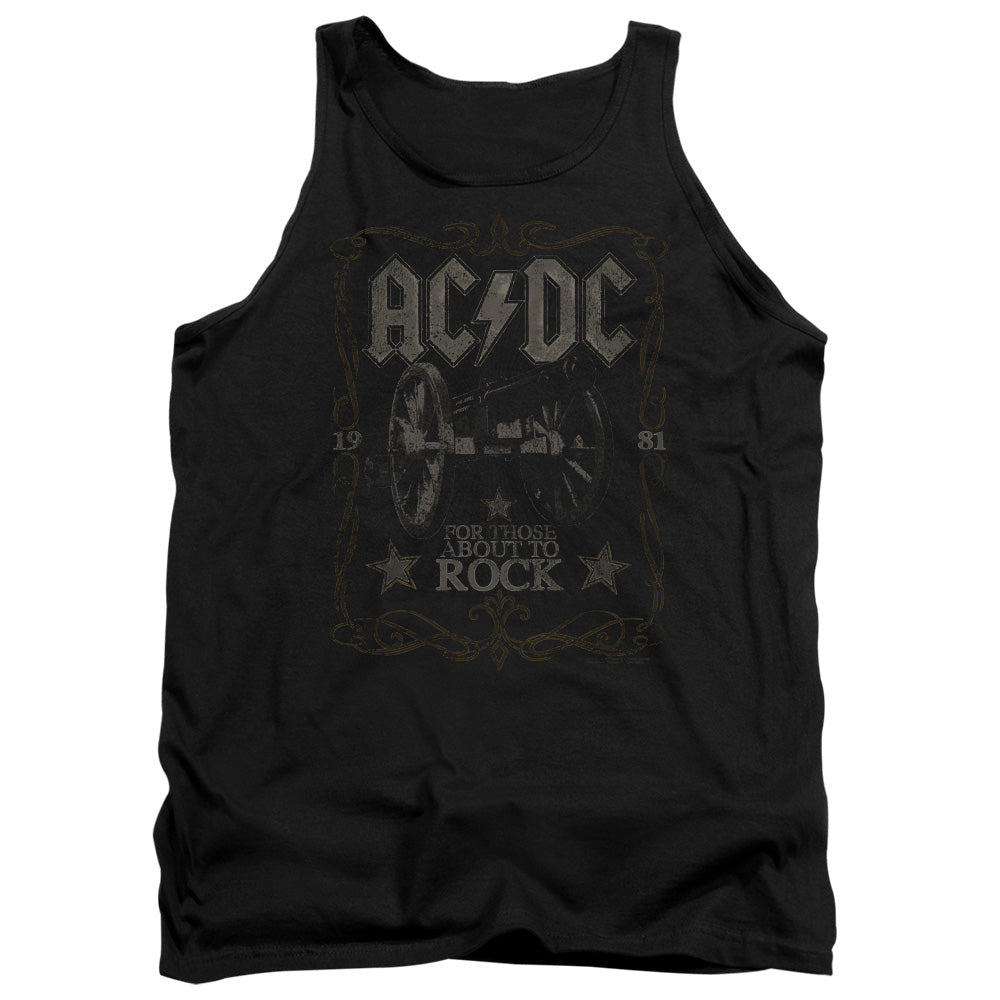 AC/DC Rock Label Mens Tank Top Shirt Black Hoodie, Sweatshirt | CiraTrend.com