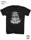 AC/DC Mens S/S T-Shirt - Hells Bells - Solid Black Hoodie, Sweatshirt | CiraTrend.com