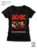 AC/DC Ladies S/S T-Shirt - Noise Pollution 2 - Solid Black Hoodie, Sweatshirt | CiraTrend.com
