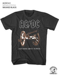 AC/DC Mens S/S T-Shirt - Wesaluteyou - Solid Black Hoodie, Sweatshirt | CiraTrend.com