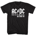 AC/DC Mens S/S T-Shirt - Uk Tour Solid White - Solid Black Hoodie, Sweatshirt | CiraTrend.com