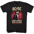 AC/DC Mens S/S T-Shirt - Nz Tour - Solid Black Hoodie, Sweatshirt | CiraTrend.com