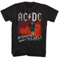 AC/DC Mens S/S T-Shirt - Hth - Solid Black Hoodie, Sweatshirt | CiraTrend.com