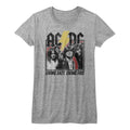 AC/DC Girls Juniors S/S T-Shirt - Hwy2Hell Lyrics - Heather Gray Heather Hoodie, Sweatshirt | CiraTrend.com
