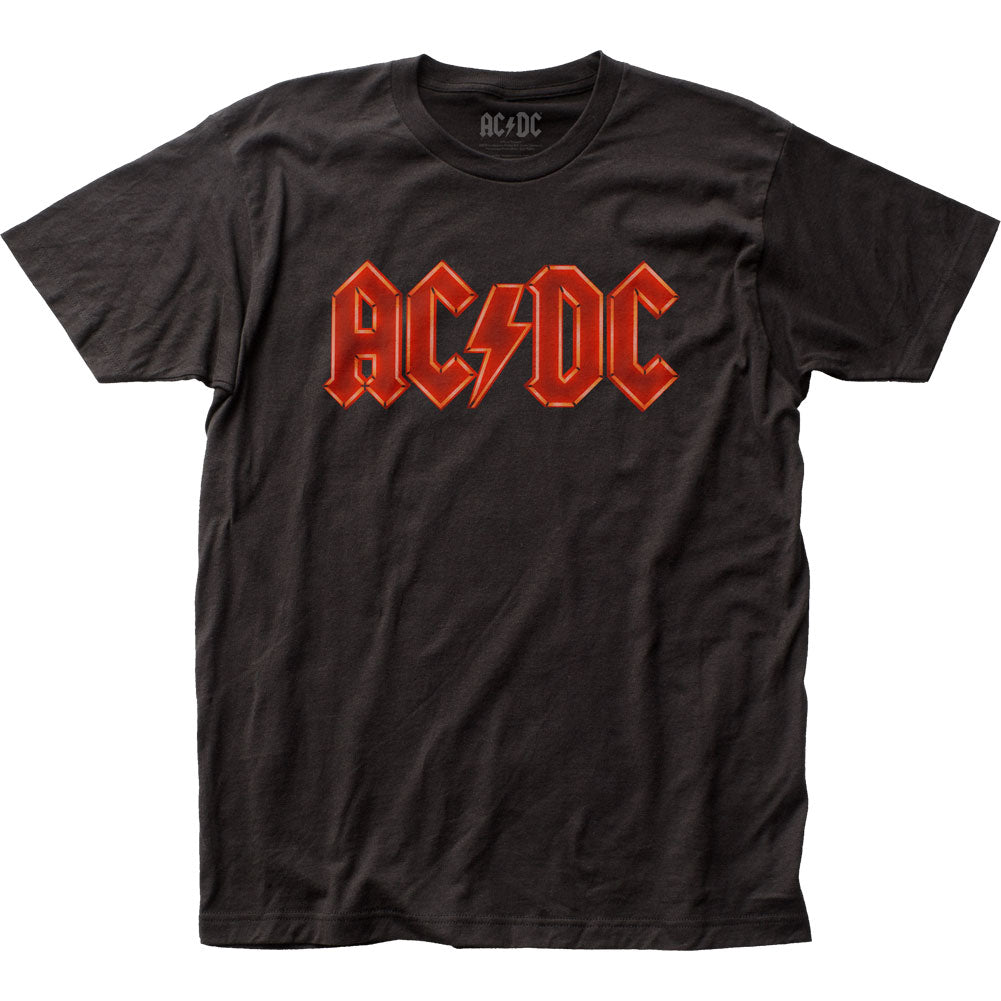 AC/DC Neon Logo Mens T Shirt Black Hoodie, Sweatshirt | CiraTrend.com (Image 1)