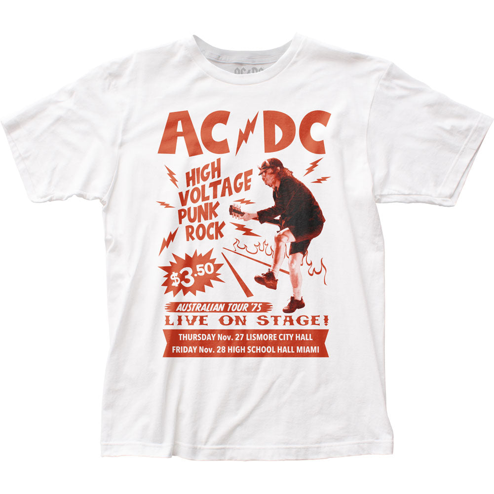 AC/DC Live on Stage Mens T Shirt White Hoodie, Sweatshirt | CiraTrend.com