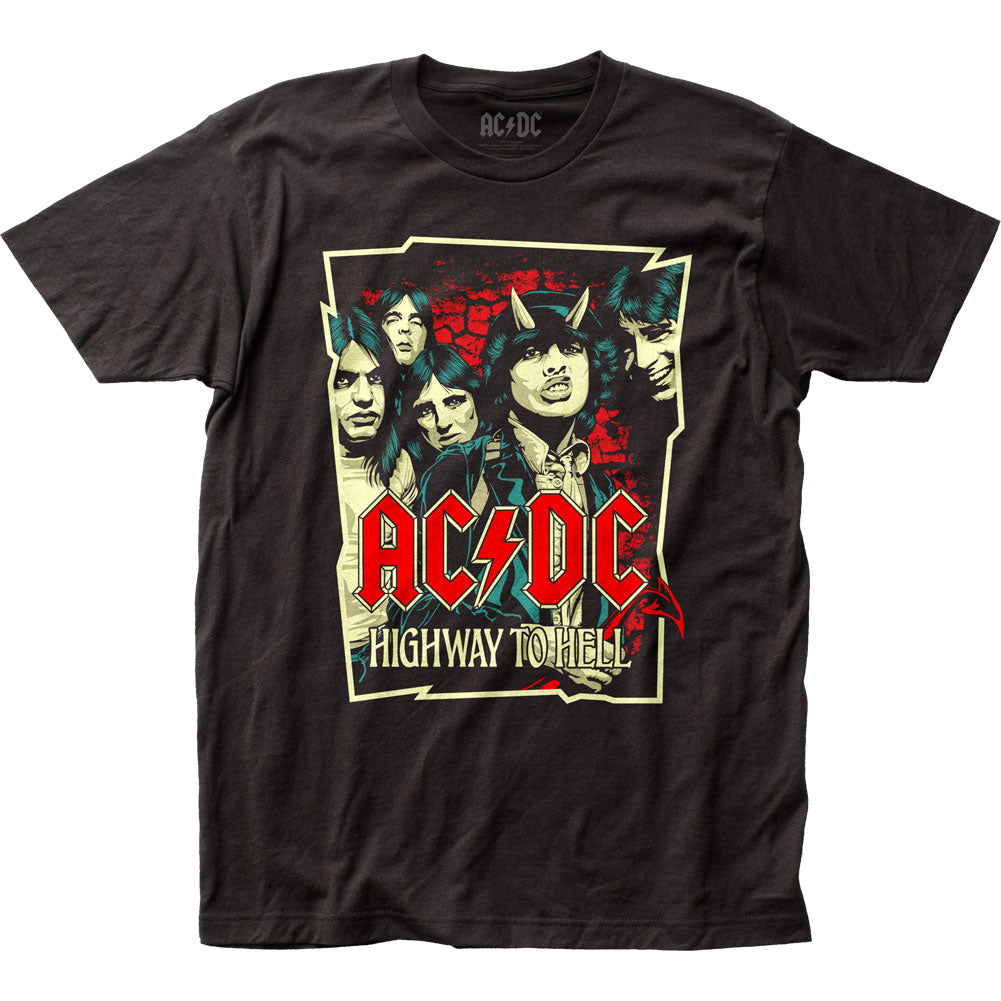 AC/DC Highway To Hell Mens T Shirt Black Hoodie, Sweatshirt | CiraTrend.com