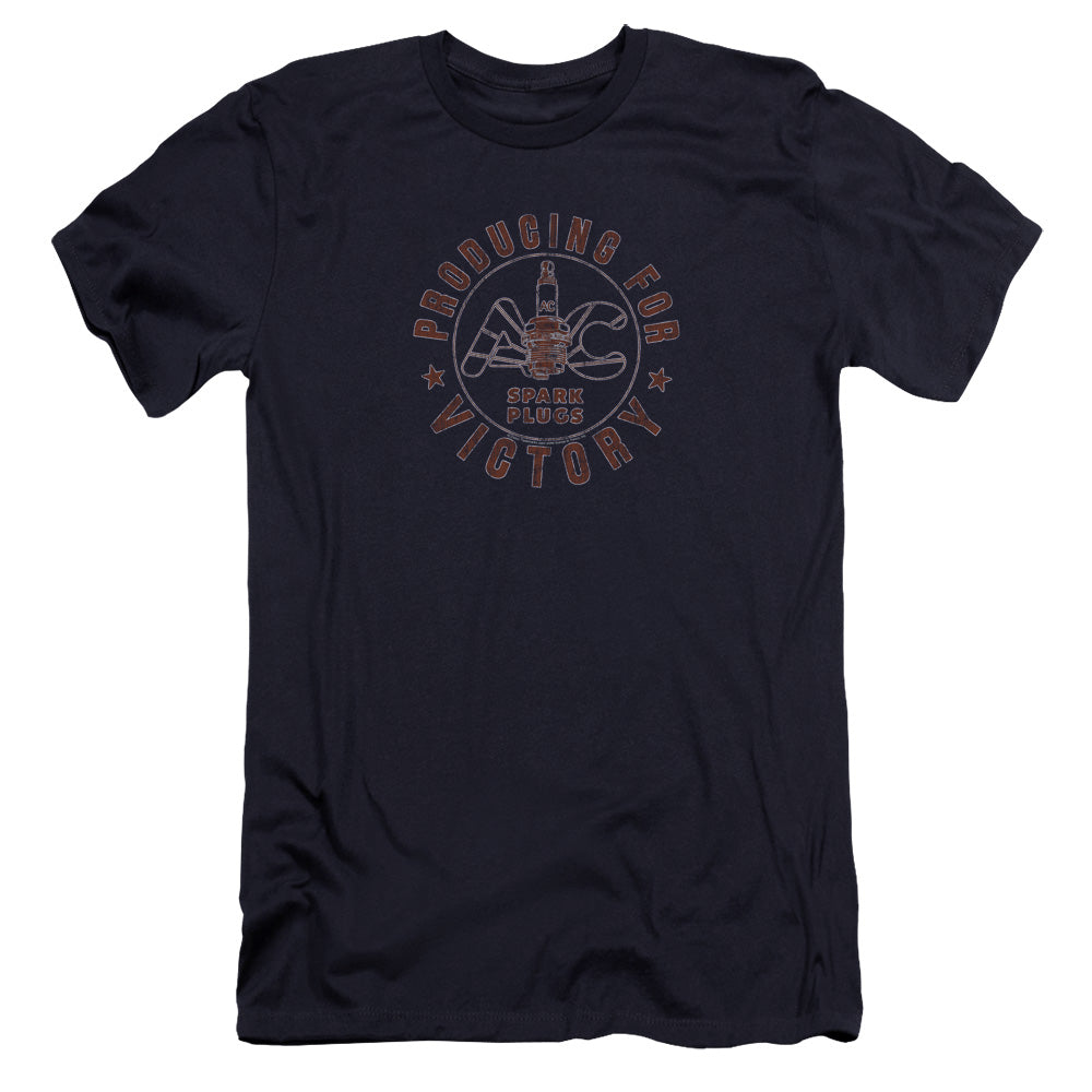 AC Delco Producing For Victory Premium Bella Canvas Slim Fit Mens T Shirt Navy Blue Hoodie, Sweatshirt | CiraTrend.com