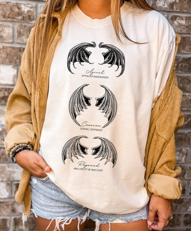 ACOTAR Bat Boys, Night Court Comfort Colors Tshirt Hoodie, Sweatshirt | CiraTrend.com
