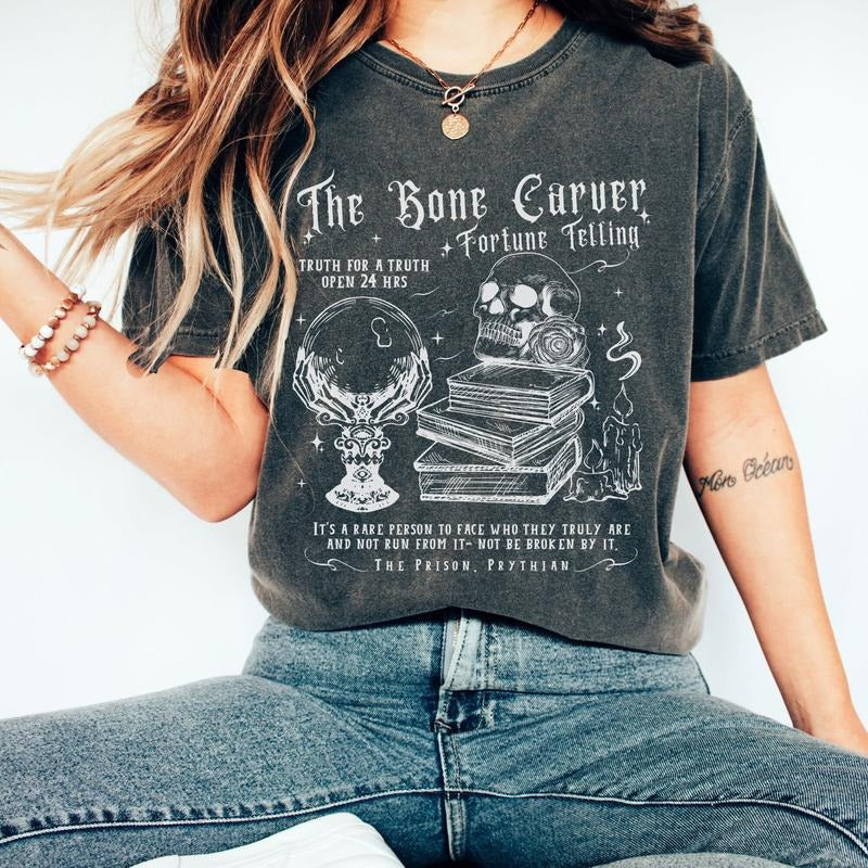 ACOTAR Shirt Bone Carver Shirt Acotar Merch SJM Merch Velaris Shirt SJM Universe Bookish Merch Booktok Merch Cassian Acotar