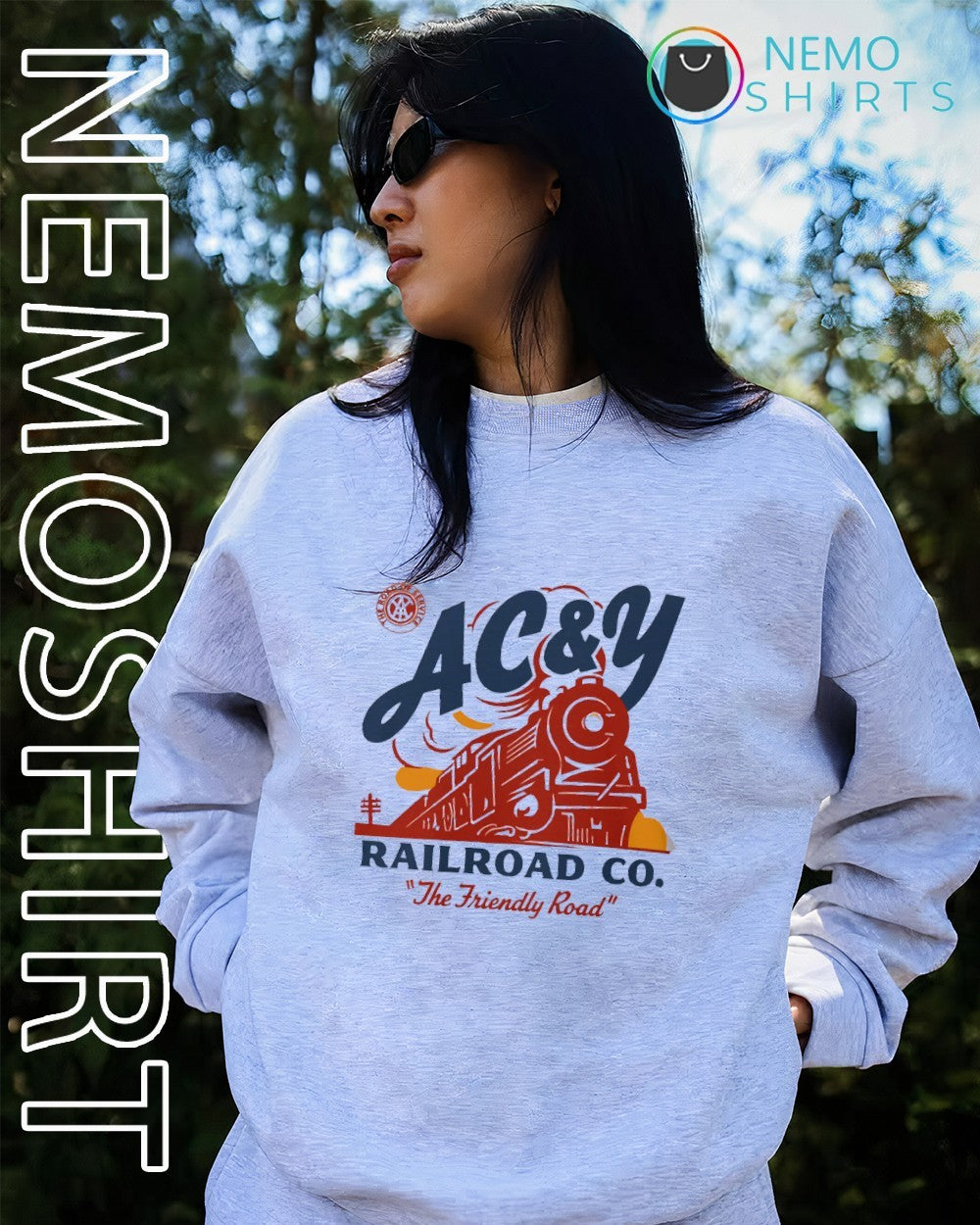 AC&Y Railroad Co the friendly road shirt