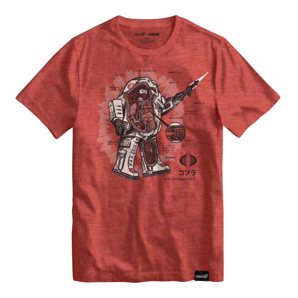 G.I. Joe Snake Armor Dissection T-shirt Hoodie, Sweatshirt | CiraTrend.com (Image 1)
