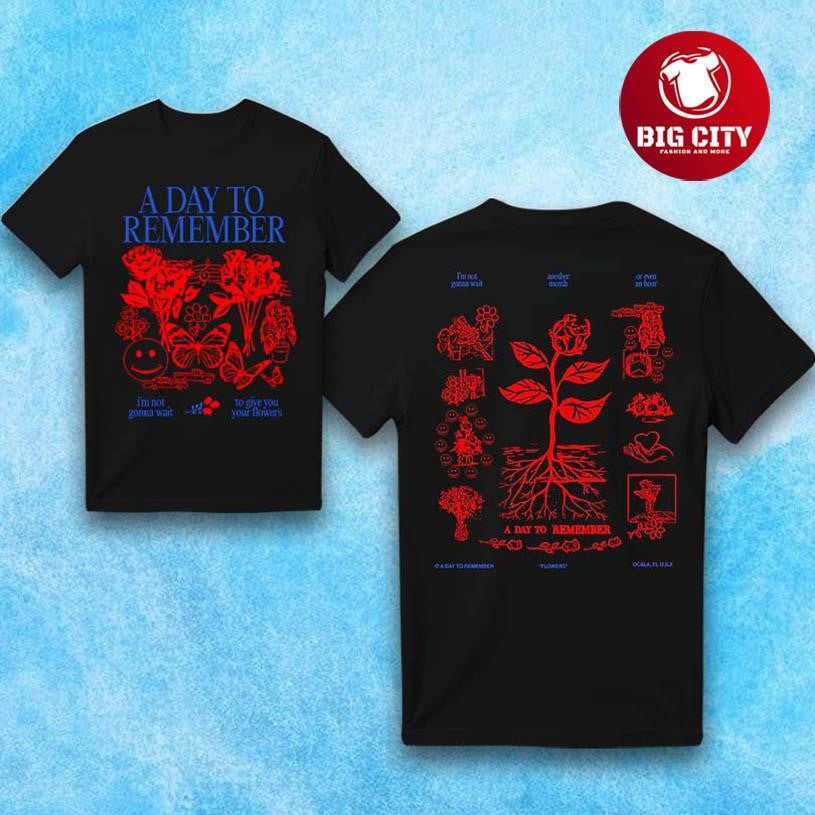 ADTR Floral 2025 Two Sided Shirt