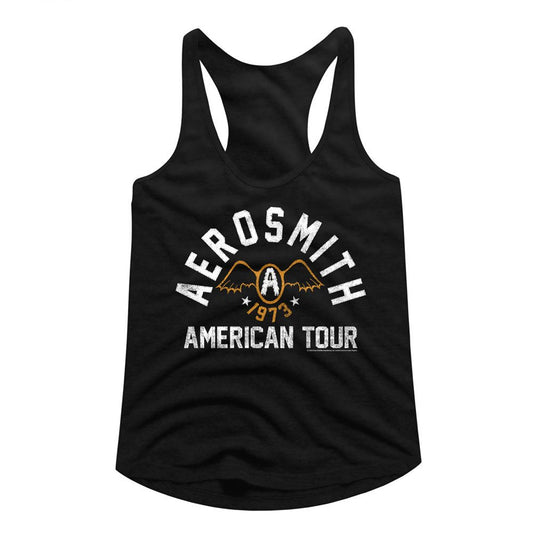 Aerosmith 1973 Tour Official Ladies Racerback Shirt