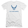 Air Force Distressed Logo - Men's Premium Slim Fit T-Shirt Hoodie, Sweatshirt | CiraTrend.com
