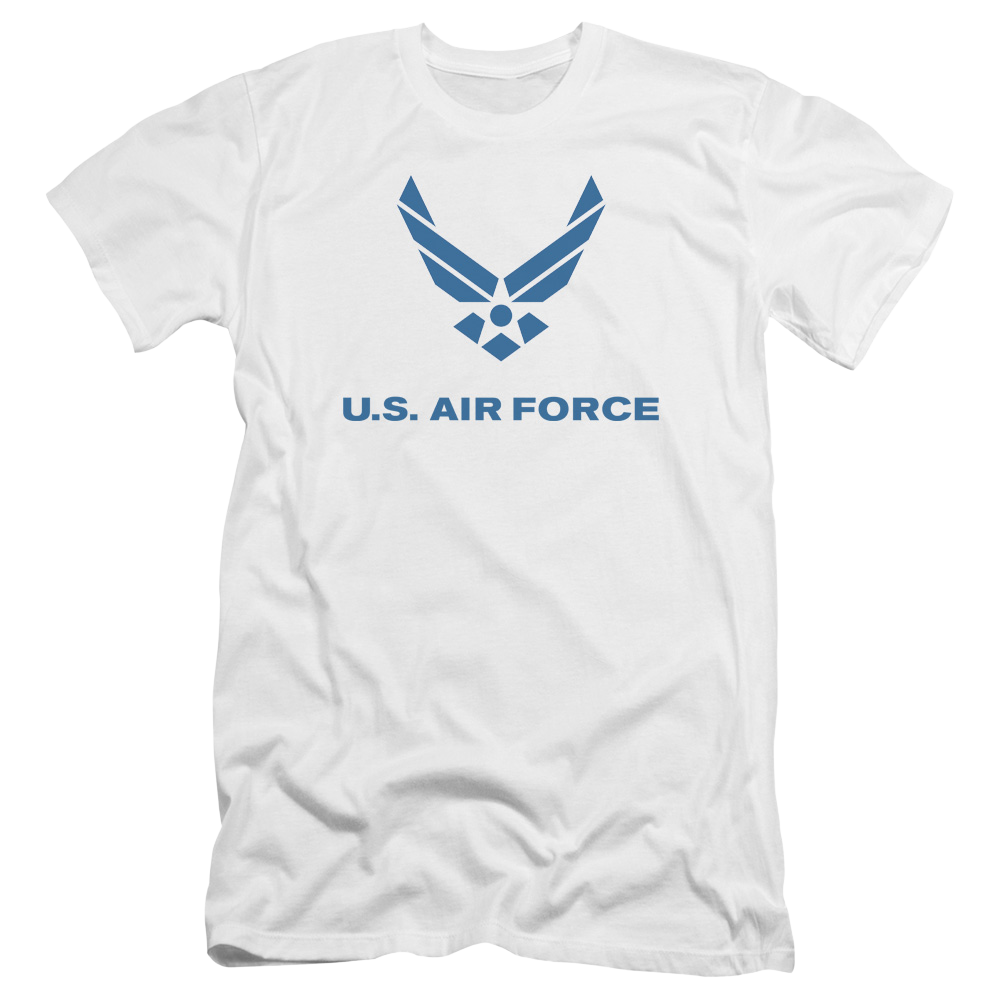 Air Force Distressed Logo - Men's Premium Slim Fit T-Shirt Hoodie, Sweatshirt | CiraTrend.com