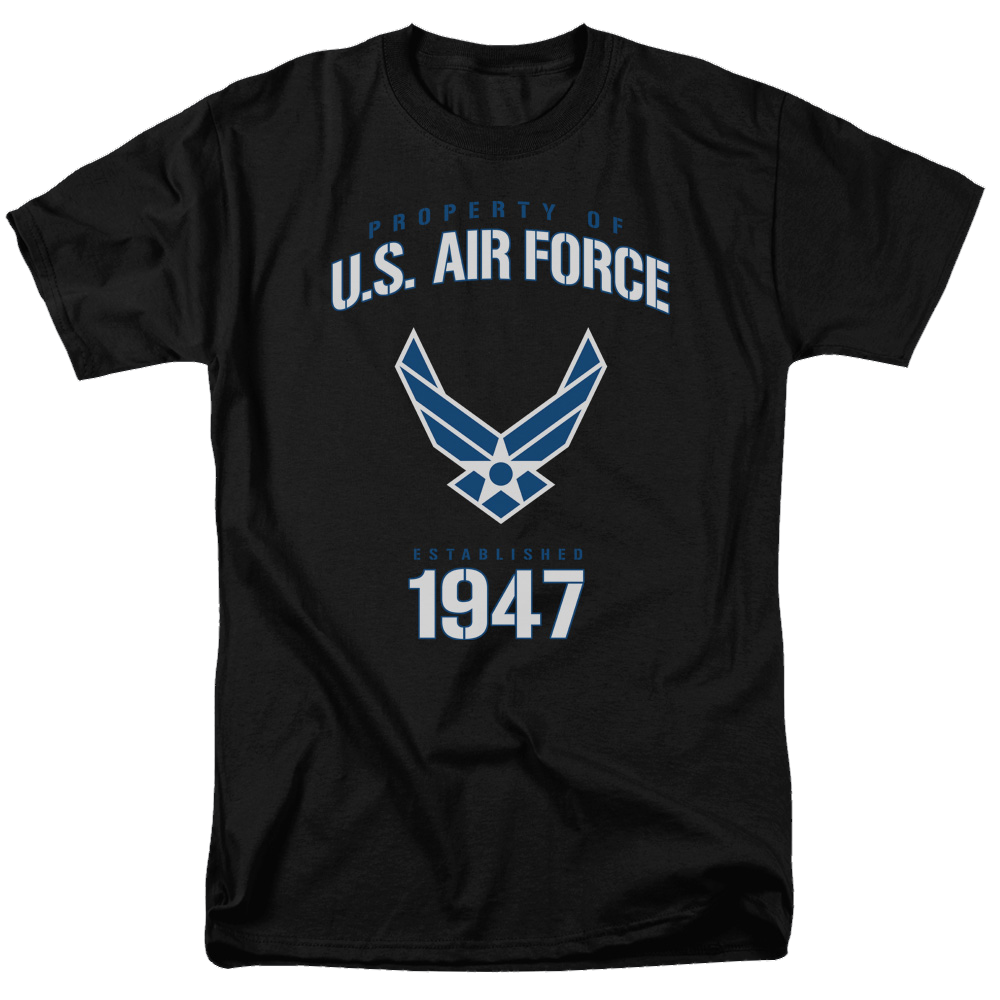 Air Force Property Of - Men's Regular Fit T-Shirt Hoodie, Sweatshirt | CiraTrend.com