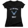 Air Force Property Of - Juniors V-Neck T-Shirt Hoodie, Sweatshirt | CiraTrend.com