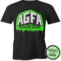 AGFA "GLOW in the DARK" SLIME LOGO SHIRT Hoodie, Sweatshirt | CiraTrend.com