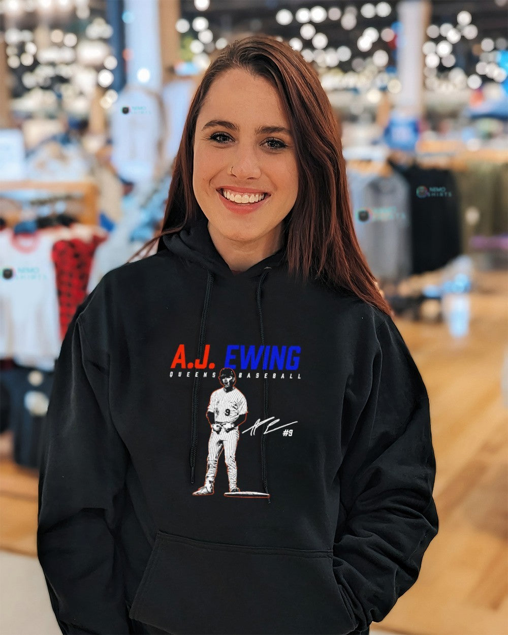 AJ Ewing Queens baseball New York Mets shirt